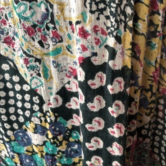 urban Renewal Floral Print Minidress w/ Lace Trim - Picture 14 of 16